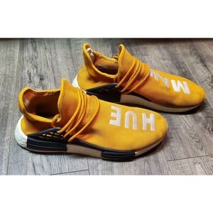 2016 Adidas NMD R1 Human Race Pharrell HU Hue Man Tangerine Size Mens 12